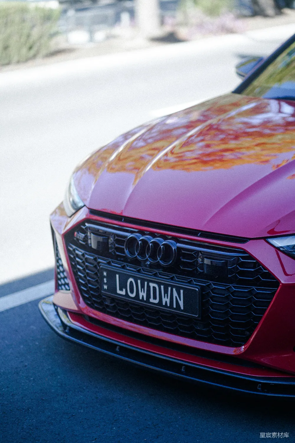 高清摄影 汽车 奥迪 RS7 运动 高端 奥迪RS7的特写