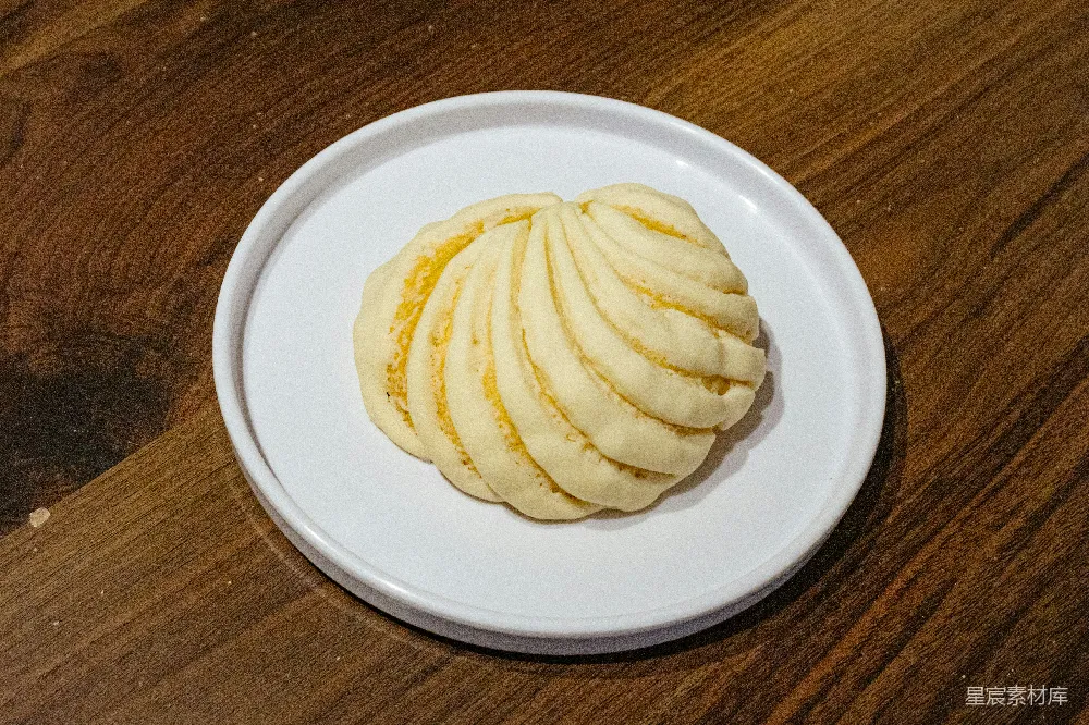 高清摄影 花卷 面食 早餐 传统 中式 金黄花卷