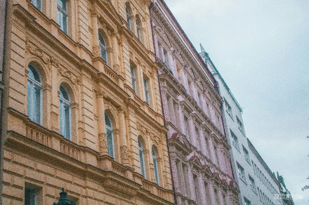 高清摄影 建筑 历史建筑 欧式建筑 街景 城市风光 欧洲老建筑的优雅与历史