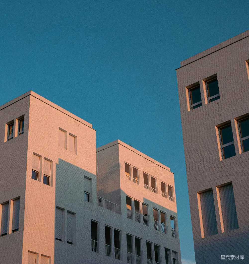 高清摄影 建筑 现代 城市 几何 天际线 现代建筑的剪影