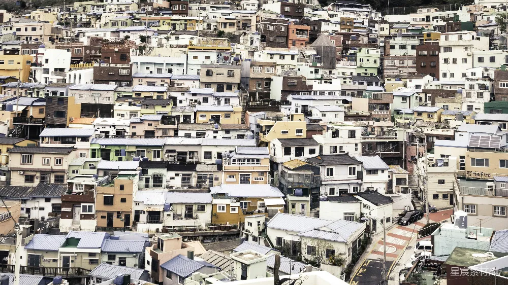 高清摄影 海滨小镇 多彩建筑 城市景观 日常生活 度假胜地 色彩斑斓的海滨小镇