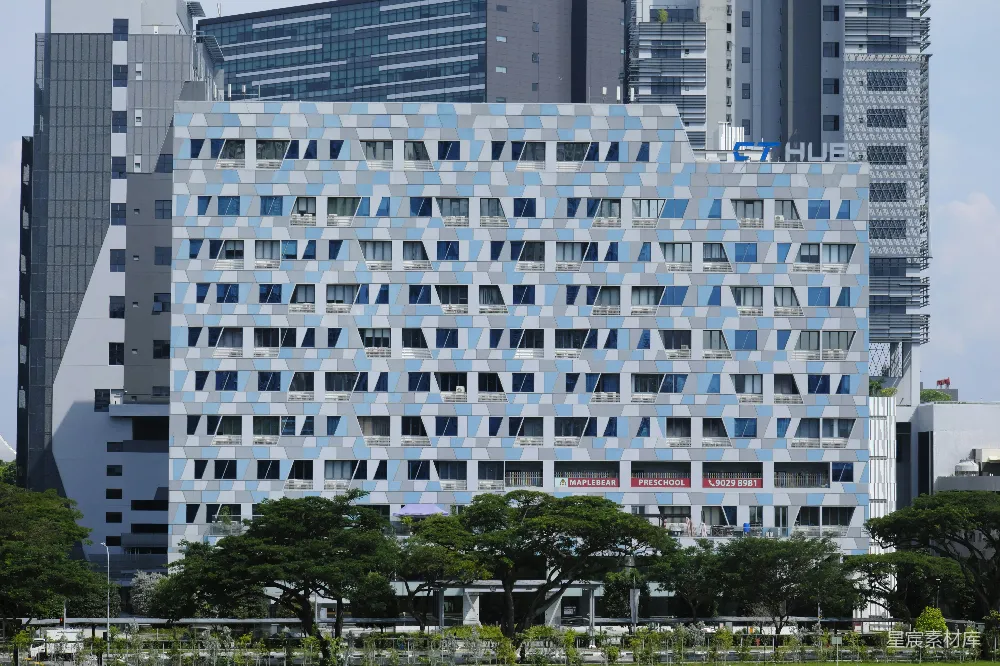 高清摄影 建筑 现代 城市 办公 科技 科技园区的现代建筑