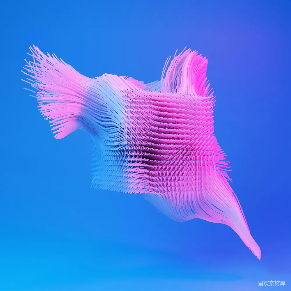 高清摄影 未来感 抽象艺术 3D渲染 雕塑 艺术 未来感抽象雕塑