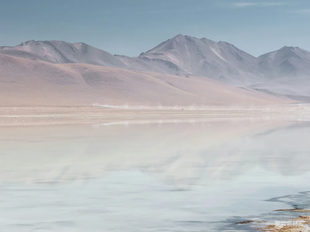 高清摄影 高原 湖景 宁静 自然 旅行 高原上的宁静湖景
