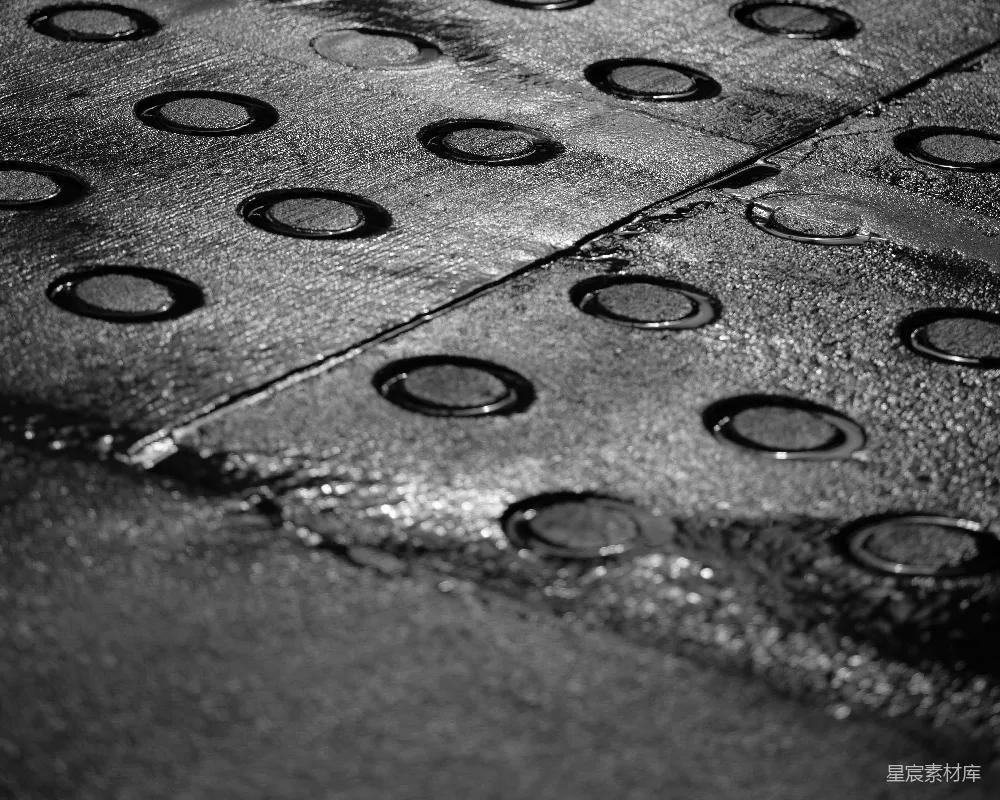 高清摄影 雨后 金属 纹理 抽象 工业 雨后斑驳的金属纹理