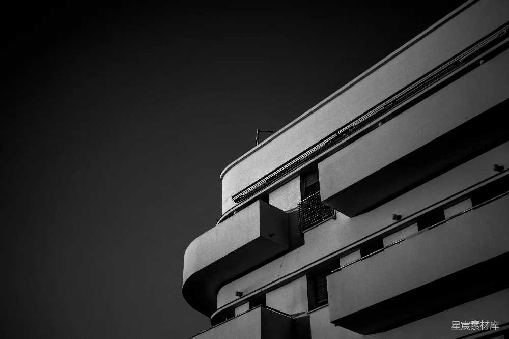 高清摄影 建筑 黑白 现代 线条 城市 现代建筑的黑白线条