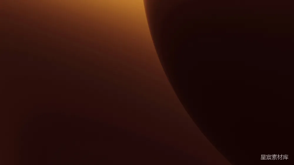 高清摄影 火星 日落 宇宙 科幻 自然 深邃的火星日落
