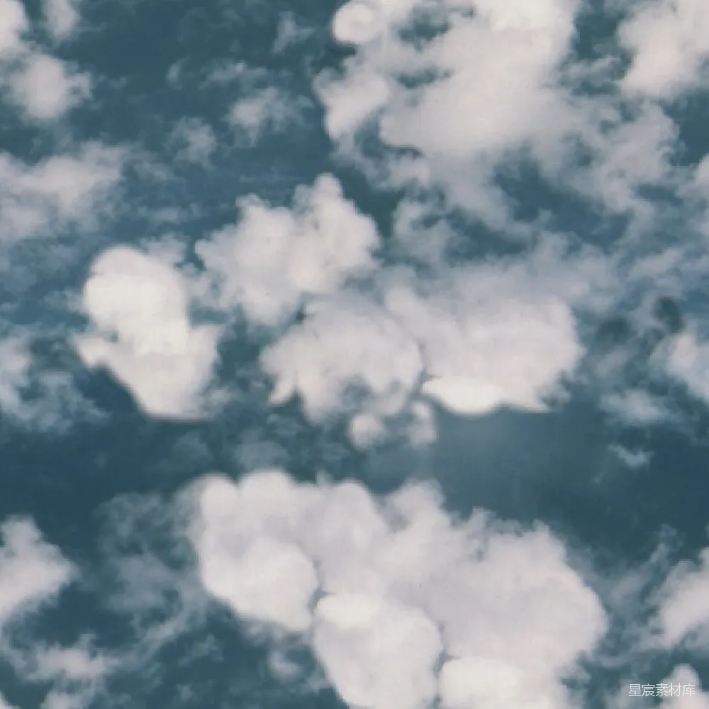 材质纹理 天空 白云 宁静 自然 风景 蓝天白云下的宁静时刻