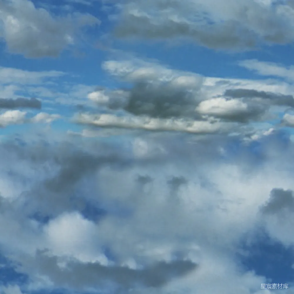 材质纹理 蓝天 白云 自然风光 宁静 户外 蓝天白云：宁静天空的美丽景色