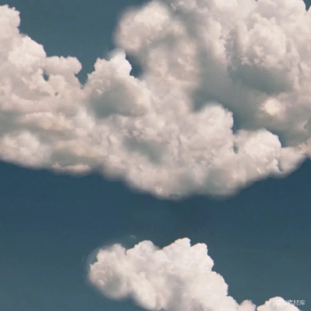 材质纹理 天空 白云 宁静 自然 清新 蓝天白云的宁静天空