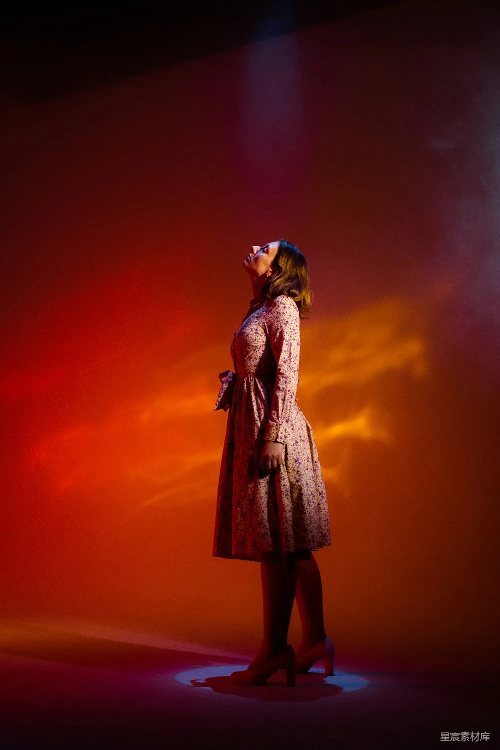 高清摄影 女性 时尚 光影 优雅 复古 光影中的优雅