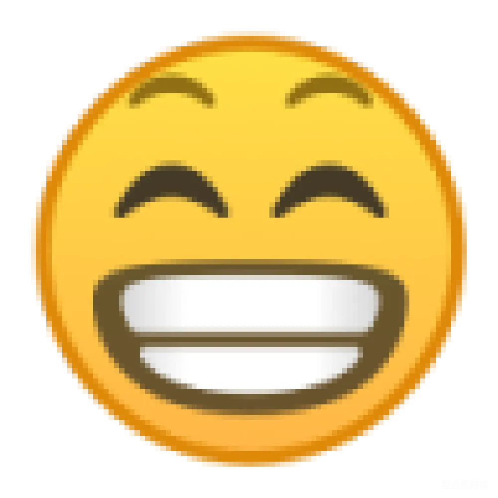 材质纹理 表情符号 笑脸 大笑 卡通 愉快 大笑的黄色笑脸表情