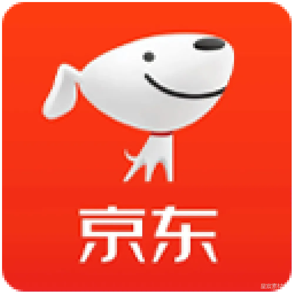 材质纹理 京东 电商 购物 标志 品牌 京东购物图标