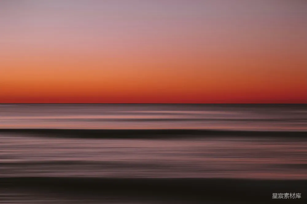 高清摄影 日落 海景 抽象 模糊 艺术 日落海景抽象模糊