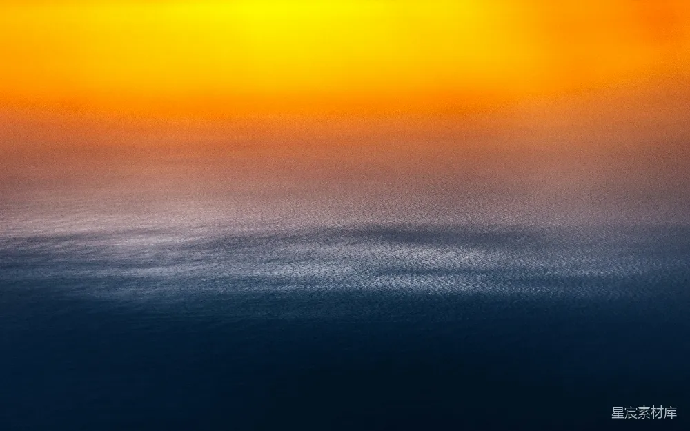 高清摄影 日落 海景 宁静 自然 风景 日落时分的宁静海景