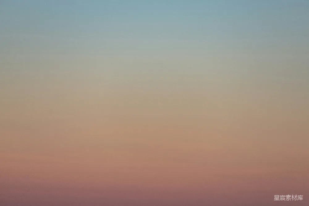 高清摄影 天空 渐变 宁静 日落 自然 夕阳下的渐变天空