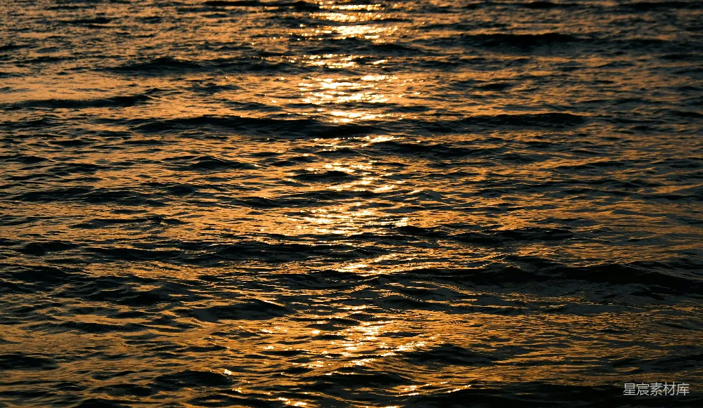 高清摄影 海面 夕阳 自然 宁静 风景 夕阳下的海面