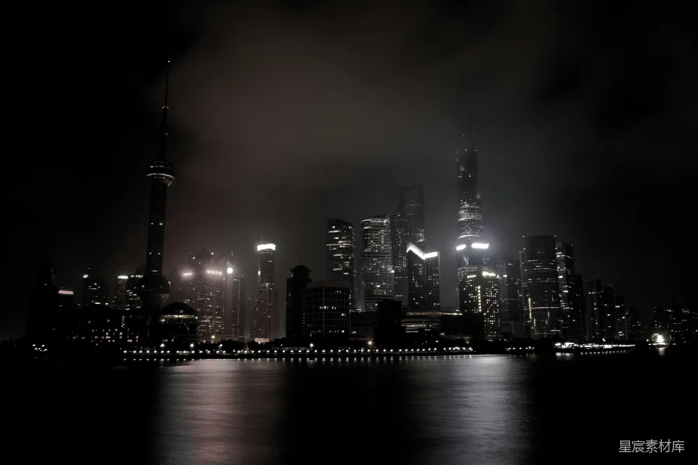 高清摄影 上海 夜景 摩天大楼 城市风光 都市 上海夜景