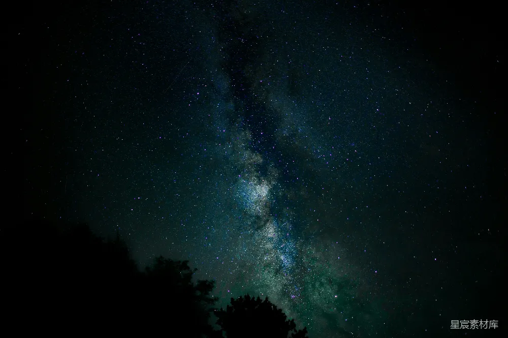 高清摄影 夜空 银河 星空 宇宙 宁静 银河夜空
