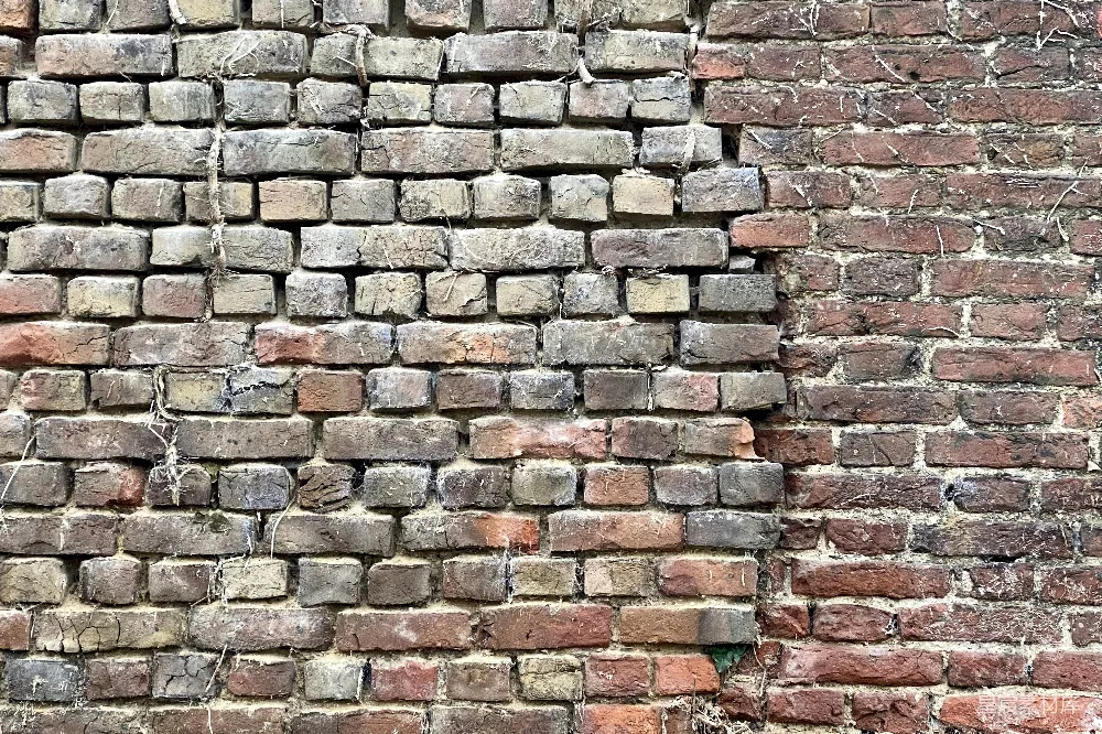 高清摄影 红砖墙 纹理背景 复古风格 建筑元素 墙面装饰 斑驳的红砖墙