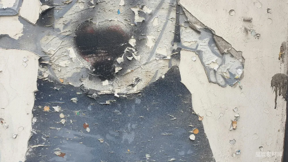 高清摄影 涂鸦 城市街头 艺术 墙面 旧貌 老旧墙面的涂鸦艺术