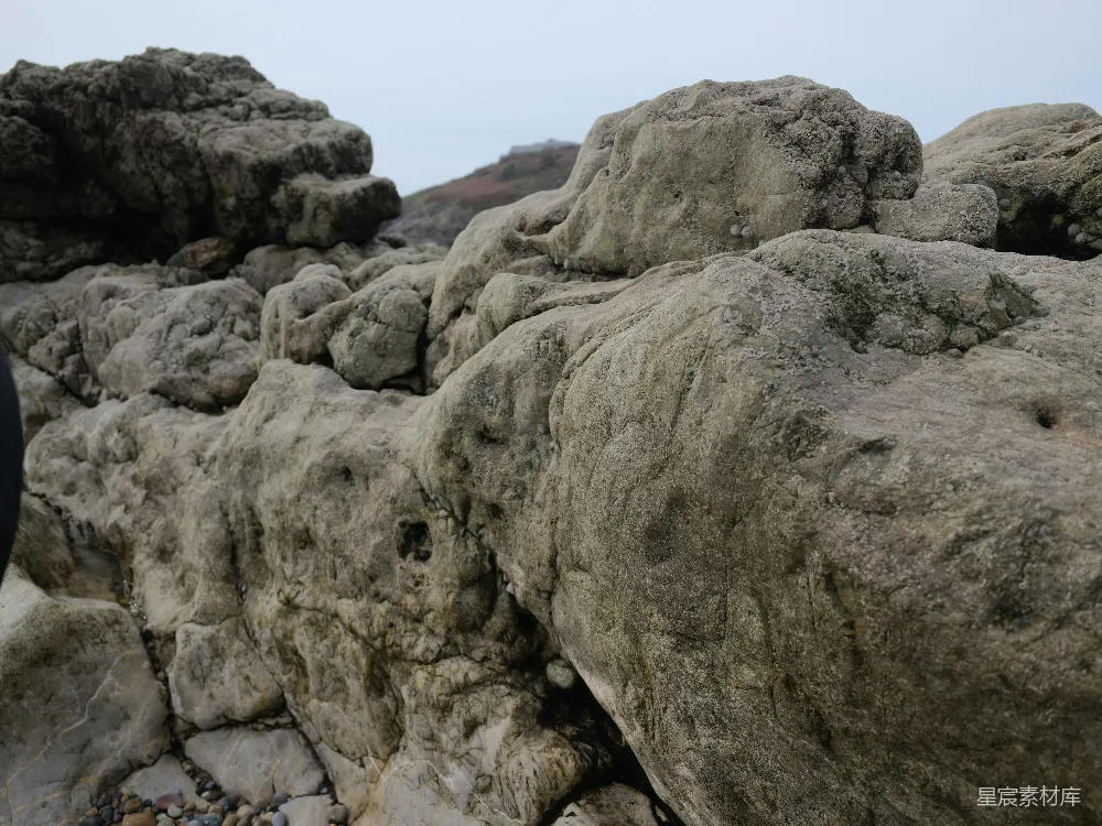 高清摄影 岩石 自然 海岸 地貌 质感 海岸岩石纹理