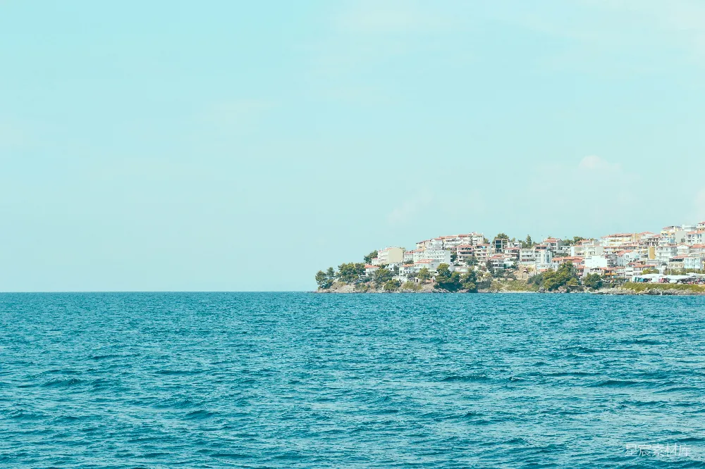 高清摄影 海景 海岸线 度假 自然风光 海滨 碧海蓝天与海岸风光