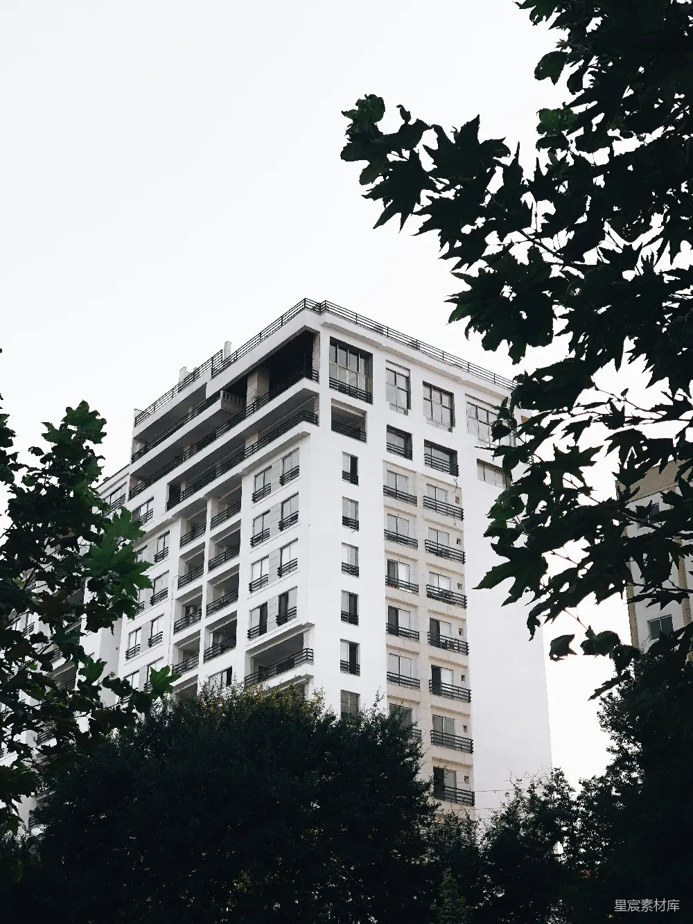 高清摄影 城市 建筑 自然 现代 都市 现代建筑与自然的和谐共存