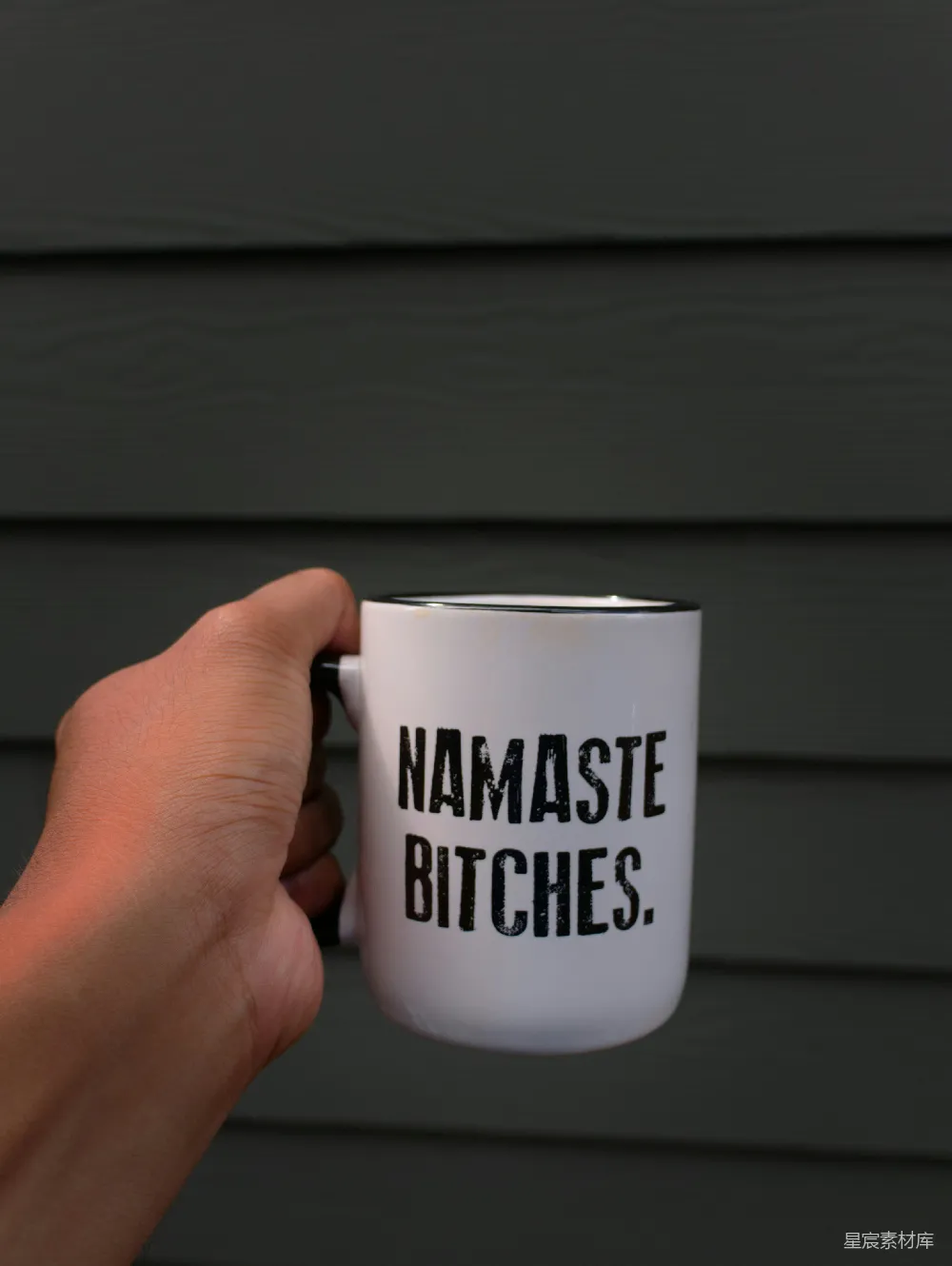 高清摄影 咖啡杯 幽默 日常生活 休闲 时尚 Namaste Bitches的咖啡杯