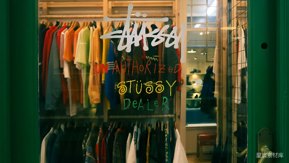 高清摄影 Stüssy 店铺 时尚 街头文化 零售 未经授权的Stüssy经销商