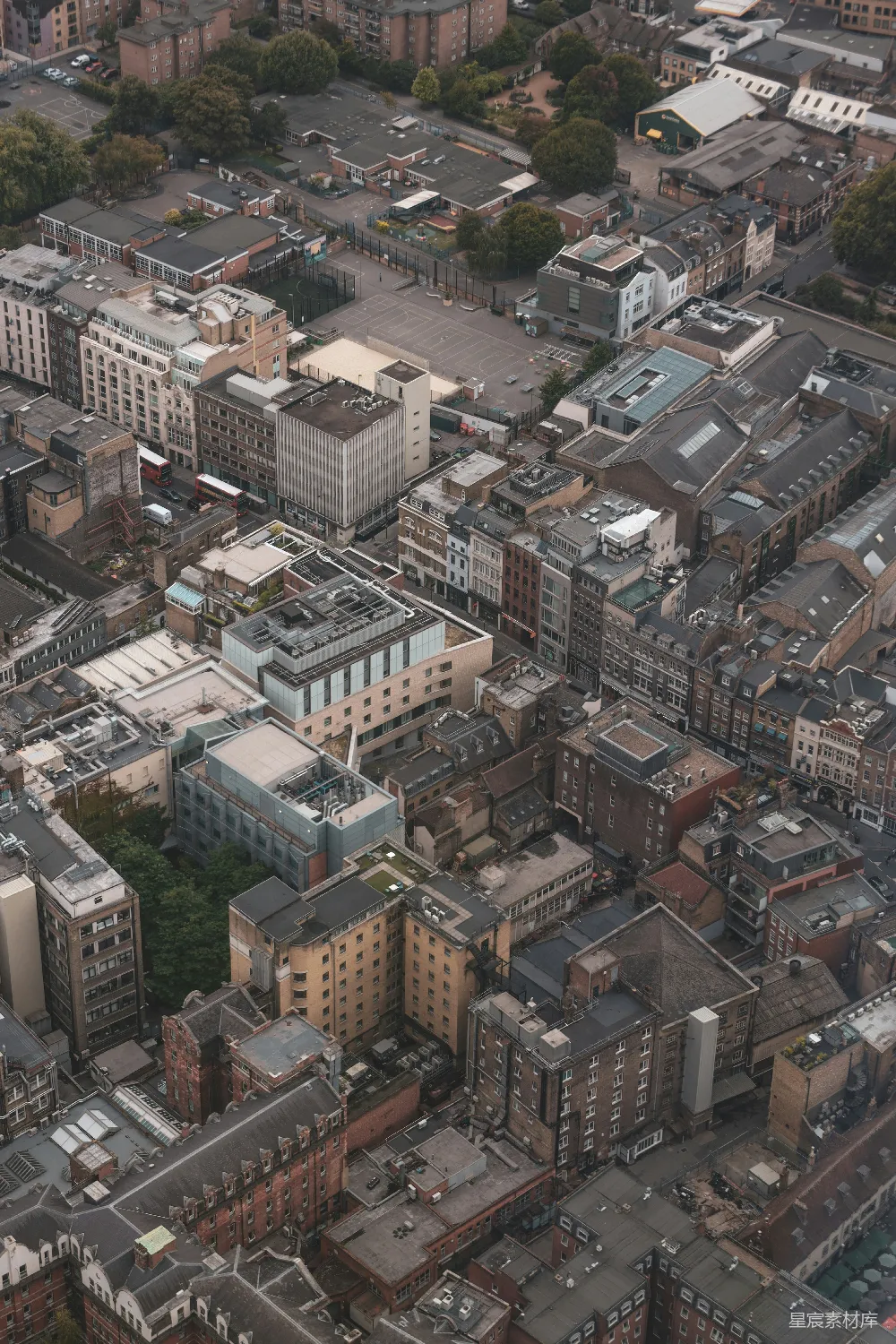 高清摄影 伦敦 城市景观 建筑俯瞰 英国 都市生活 伦敦上空俯瞰城市建筑