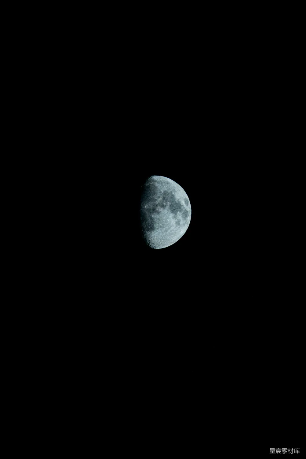 高清摄影 月亮 夜景 宁静 自然 星空 夜空中的弯月