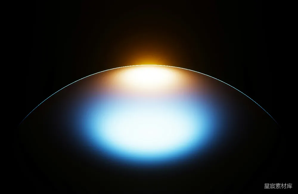 高清摄影 宇宙 光晕 神秘 星空 抽象艺术 璀璨星空中的神秘光晕
