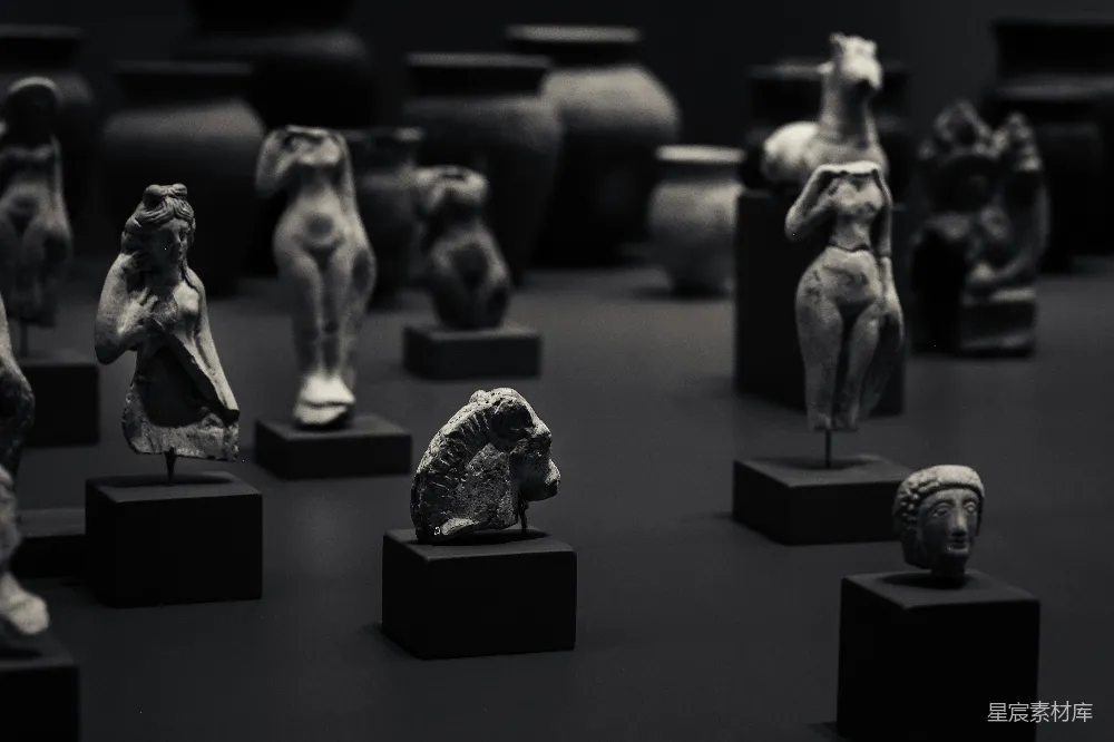 高清摄影 古希腊 雕塑 博物馆 艺术 历史 古希腊雕塑展