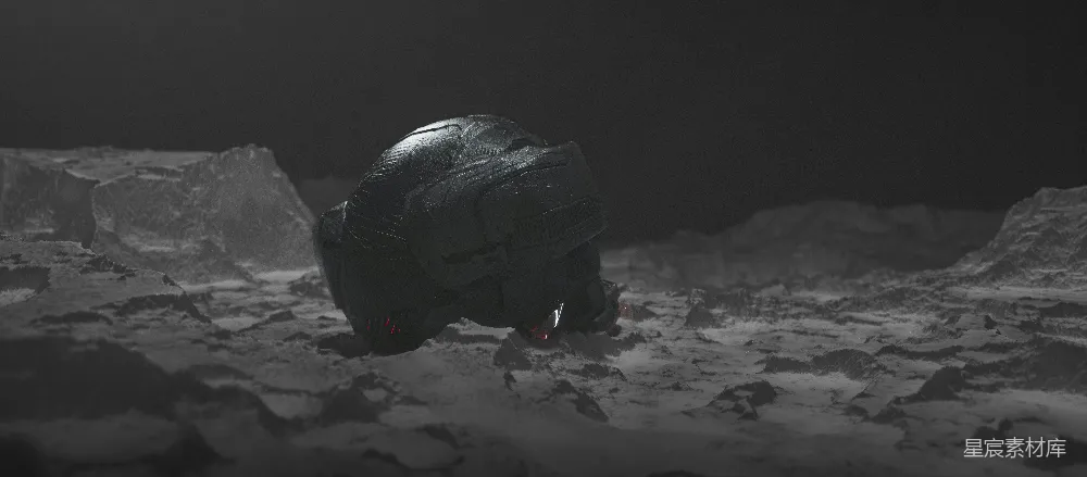 高清摄影 头盔 科幻 未来 太空 战斗 星际战士头盔