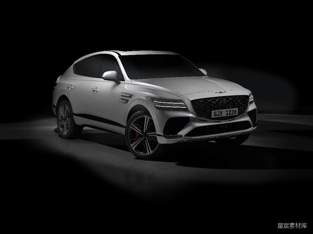 高清摄影 现代汽车 SUV 未来设计 高端车辆 都市风格 现代SUV：未来驾驶体验