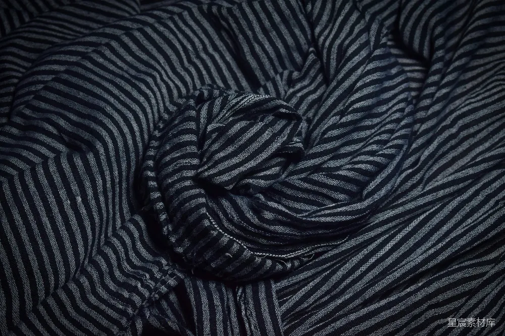 高清摄影 面料 条纹 深蓝色 纺织品 时尚 深蓝色条纹面料纹理