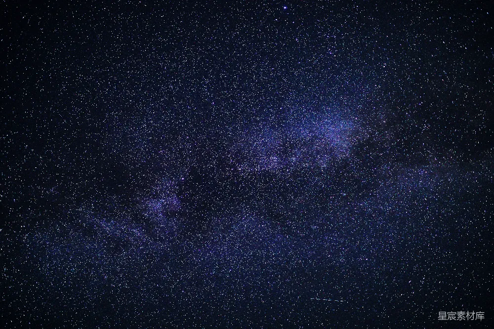 高清摄影 星空 夜景 宇宙 自然 宁静 夜空中璀璨的银河
