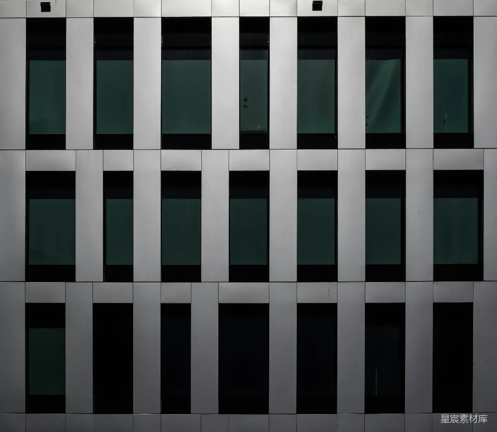高清摄影 建筑 几何图案 现代风格 窗格设计 城市景观 现代建筑的几何之美