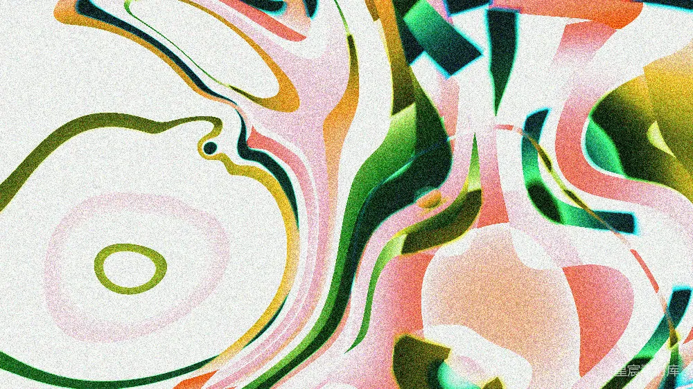 高清摄影 抽象艺术 色彩 曲线 现代艺术 装饰 色彩斑斓的抽象曲线