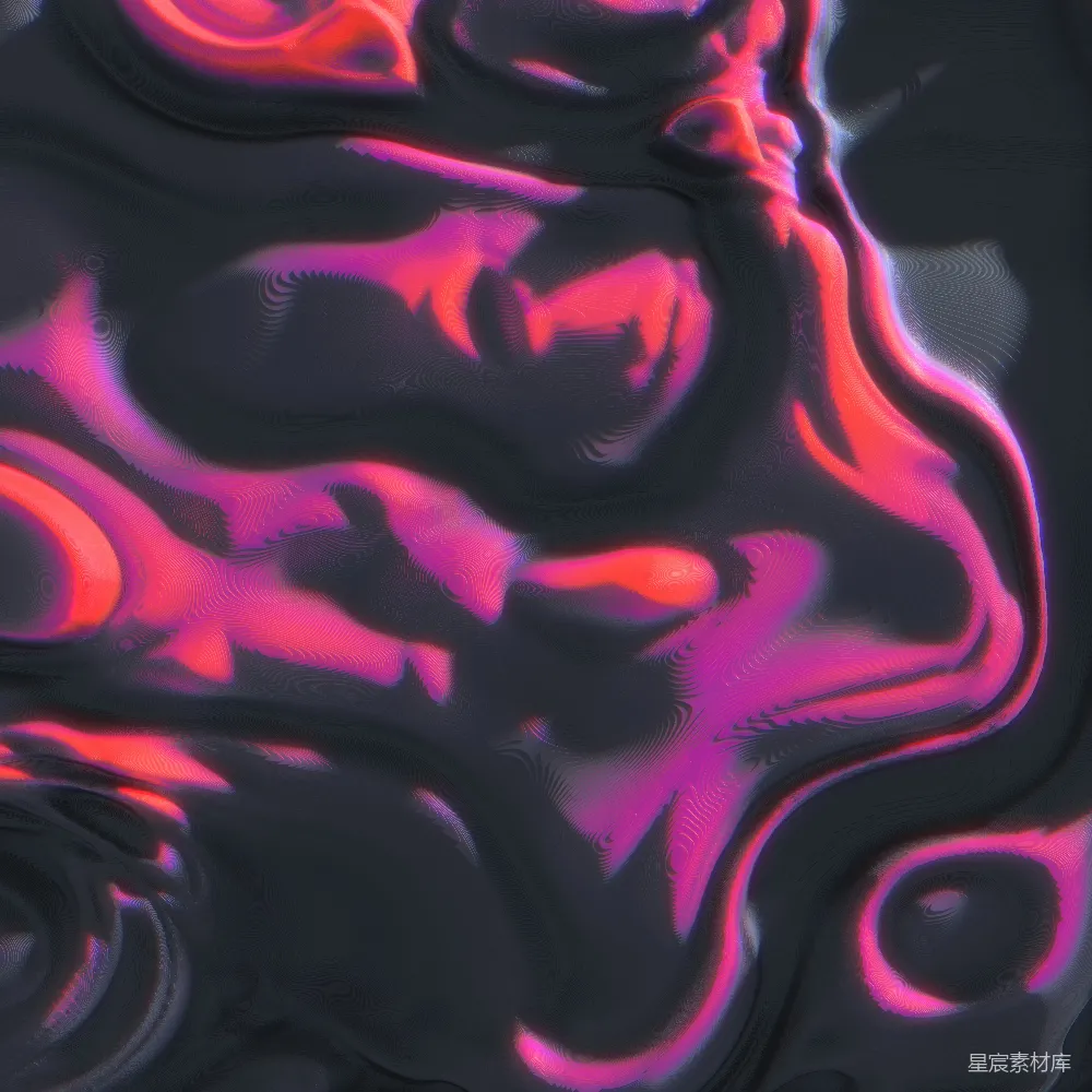 高清摄影 抽象艺术 霓虹色 动态效果 视觉艺术 现代设计 霓虹扭曲抽象背景