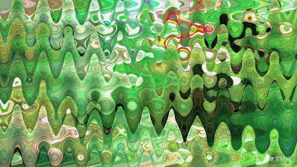 高清摄影 抽象艺术 色彩斑斓 纹理背景 现代艺术 视觉艺术 绿波纹抽象艺术