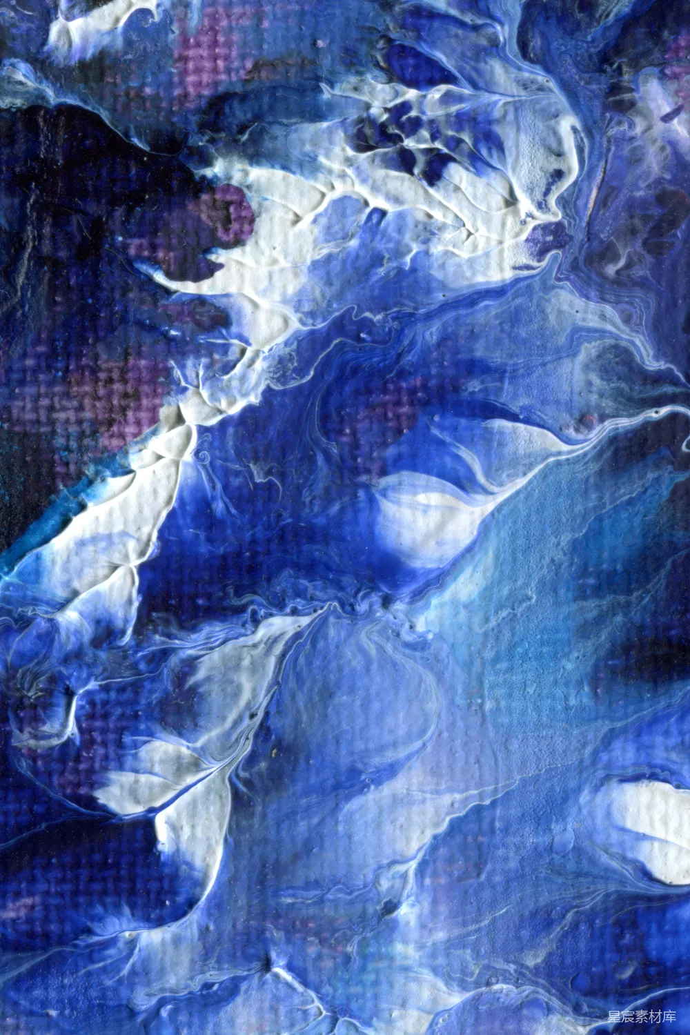 高清摄影 抽象艺术 蓝色调 流动感 艺术背景 现代风格 流光溢彩的抽象艺术