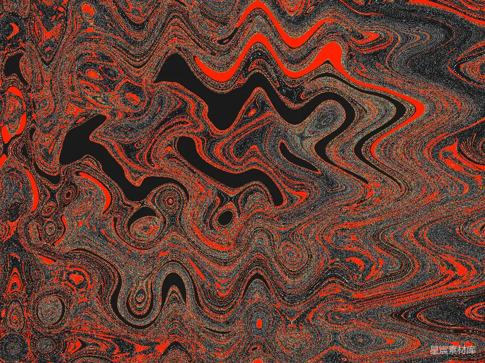 高清摄影 抽象艺术 流线图案 红黑配色 视觉艺术 装饰背景 抽象红黑流线纹样