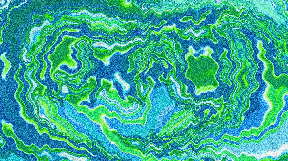 高清摄影 抽象艺术 波浪纹理 蓝绿色调 动态背景 视觉艺术 波浪纹理的抽象艺术