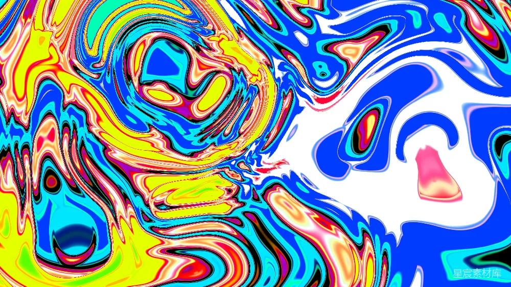 高清摄影 抽象艺术 色彩斑斓 波浪纹理 艺术背景 视觉艺术 色彩斑斓的抽象波浪纹理