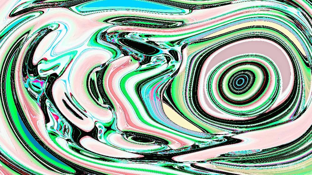 高清摄影 抽象艺术 迷幻风格 视觉艺术 线条艺术 色彩漩涡 迷幻漩涡：色彩与线条的梦幻之旅