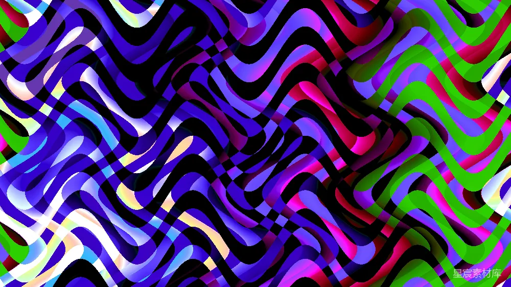 高清摄影 抽象图案 波浪形 色彩鲜艳 现代艺术 背景墙 波浪色块抽象图案