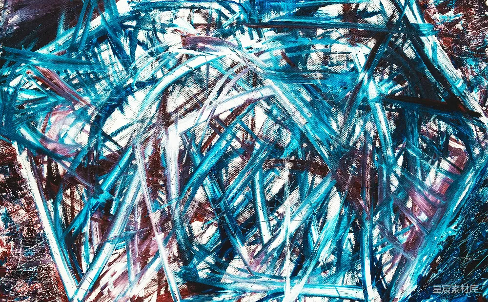 高清摄影 抽象艺术 线条艺术 现代艺术 蓝紫调色 艺术背景 抽象蓝紫交织的线条艺术