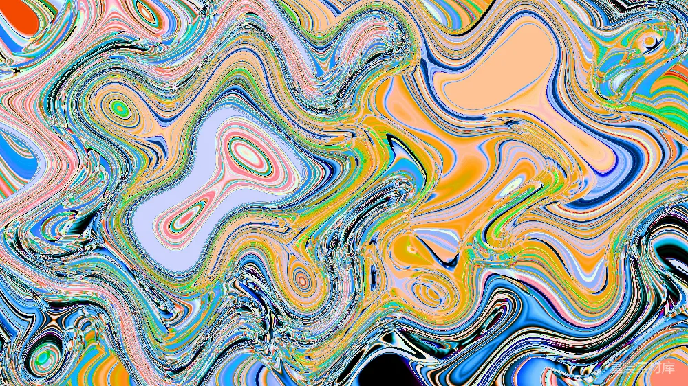 高清摄影 抽象艺术 色彩斑斓 动感背景 现代设计 视觉艺术 色彩漩涡：抽象的流动美感